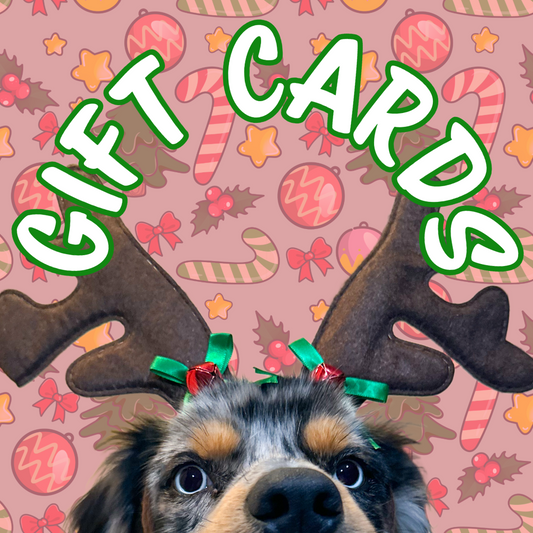 Merry Woof-mas Gift Cards